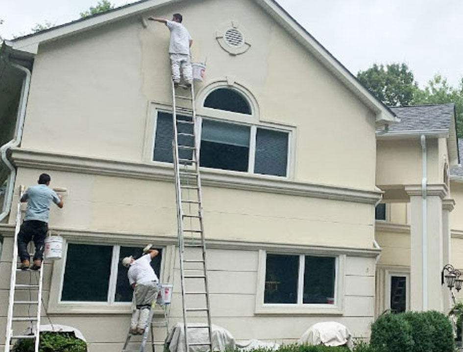 Painting stucco in New jersey